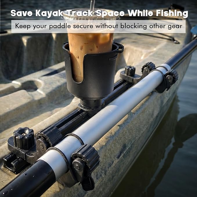 Kayak Paddle Holder Track Moun - Fishing Kayak Cart review and price