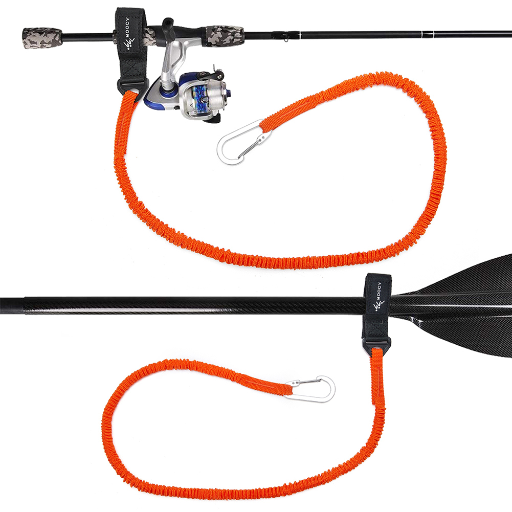 4 Pcs Kayaks Rod Leash Stretch - Fishing Kayak Paddle Leash review and price