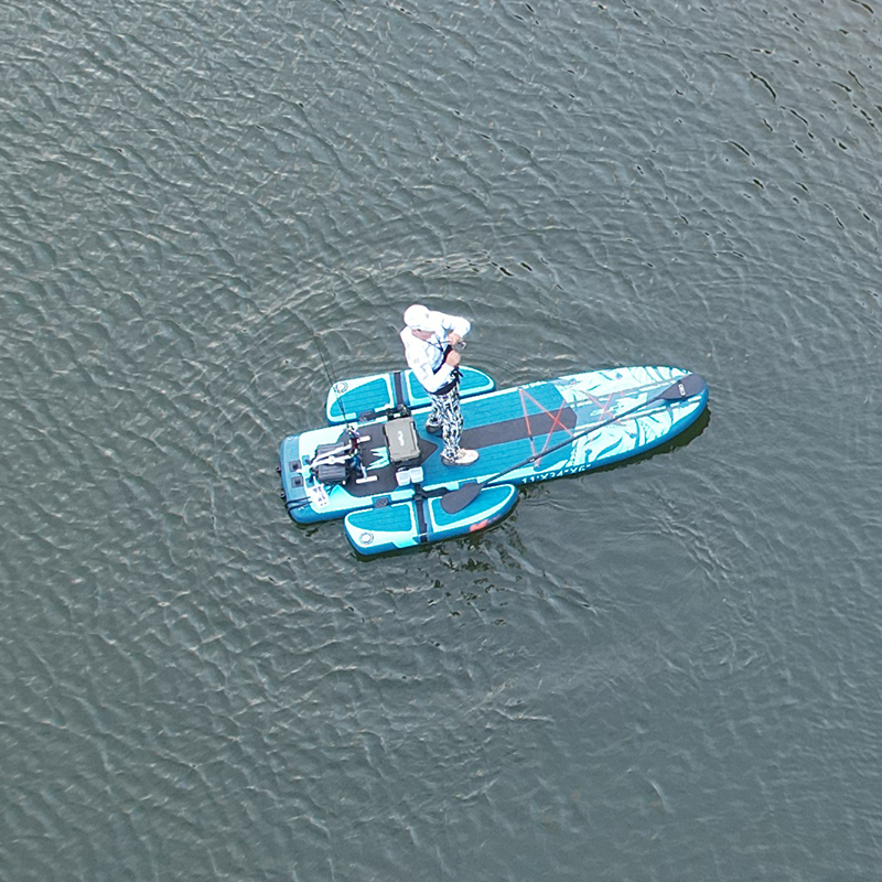 Fishing Two Floating Platforms - Fishing Kayak Inflatable review and price